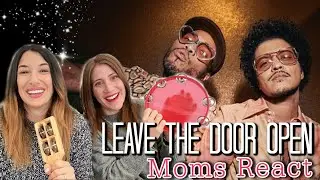 Bruno Mars, Anderson .Paak, Silk Sonic - Leave the Door Open REACTION - MOMS REACT
