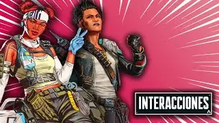 *NUEVAS* Lifeline y Mad Maggie Interacciones - Apex Legends | Español - Season 17 - Arsenal