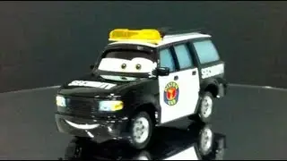 Cars2 Marco Axelbender Security Disney toy diecast review unboxing