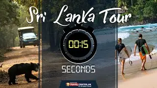 Sri Lanka tour in 15 seconds | Best places to visit in Sri Lanka
