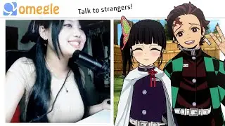 Kanao and Tanjiro Go On Omegle! (VRChat)