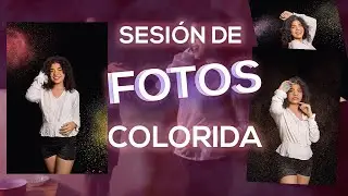 Fotografias con POLVOS DE COLORES | Sesión fotográfica creativa | Dane Daneska 🔥