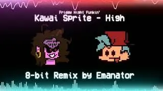 Kawai Sprite - High (Emanator Chiptune Remix) [Friday Night Funkin']