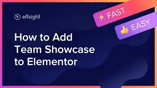 How to Add Team Showcase Widget to Elementor