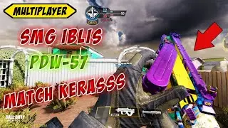 MATCH KERASSS-MULTIPLAYER I SMG PDW-57 I SENJATA IBLIS-CALL OF DUTY MOBILE BATTLEGROUND