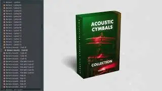 Acoustic Cymbals Collection | Drum kit | Cymbals Sample Pack