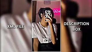 Can You Be My 9 🌚♋ XML | New Trend 🌸 | New XML File 💥 | Alight Motion XML File By 