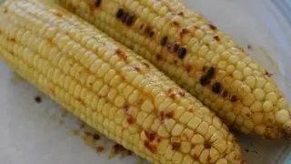 Mexican Grilled Corn On The Cob With Chipotle, Maple, Orange Sauce - 3 Ways To Cook It.