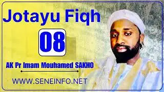 Jotayu Fiqh: Al Mubah (L’autorisé (Lou Dagane) Avec Pr Imam Mouhamed SAKHO