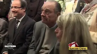 When Jacques Chirac was caught by Bernadette in the act of flirting