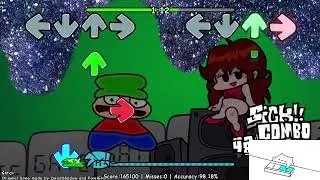 FNF Vs Dave and Bambi 3.0 - Glitch (FC) (Seizure Warning) (Secret Song)