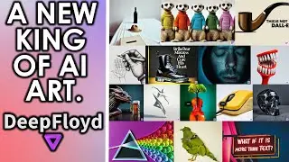 Midjourney has COMPETITION & it's FREE/Open Source - Deepfloyd IF AI Art Model