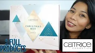 Catrice Christmas Box 3 | Catrice Cosmetics Unboxing | Catrice Advent Calendar Mini | Notino.sk
