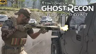 Ghost Recon | Brutal Shotgun Battle | Wounded Ghost!