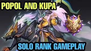 SOLO RANK GAMEPLAY 🔥🔥 | POPOL AND KUPA BEST BUILD | MLBB 2023