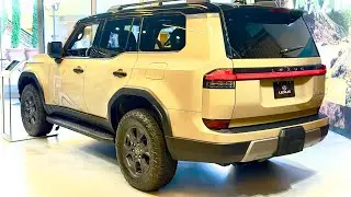 New Toyota Land Cruiser in Lexus packaging. First look at the 2024 Lexus GX