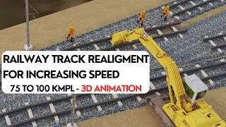 How Indian Railway shift their track in 5 hours block? | Must watch video | DFCCIL