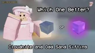 Cloudnite And Odd Sand Sifting - Roblox Refinery Caves 2
