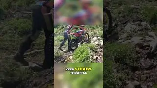The secret to pushing your bike correctly, it may not be what you think! #irctire #hardenduro