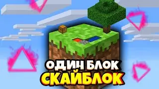 Новое Выживание на одном блоке в майнкрафт с модами