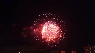 Салют Победы 9 мая 2015 г Москва Южное Бутово Метро Бунинская Аллея