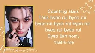 STRAYKIDS - S - CLASS (Easy Lyrics)
