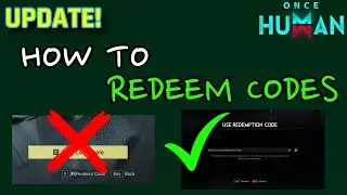 How to redeem code in Once Human | Once Human 