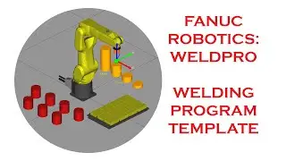 FANUCS ROBOGUIDE SOFTWARE WELDER PRO WELDING TEMPLATE