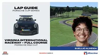 iRacing Lap Guide: Porsche 992 Cup at Virginia