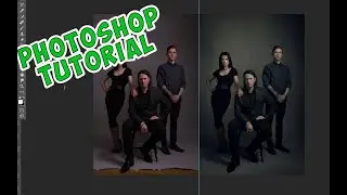 Photoshop tutorial (DANSK)   gennemgang af gruppeportræt