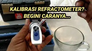 Cara Kalibrasi Brix Refractometer