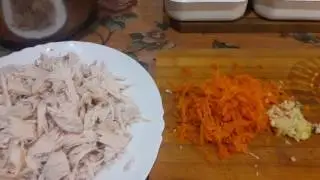 Холодец из куриной грудки с желатином