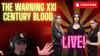 THE WARNING XXI Century Blood    LIVE at Lunario CDMX REACTION #thewarningrockband