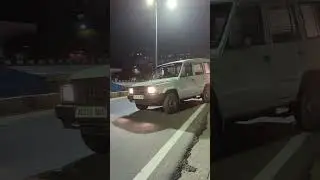 🔥🔥🔥 TATA SUMO SPACIO 3000CC 497SP ROLLING IN THE DARK #tata #tatasumo #indiancars #tunedcars #4x4