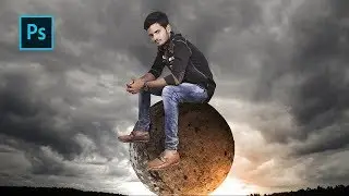 Photoshop Manipulation Tutorial | Surreal Stone Sphere Effects