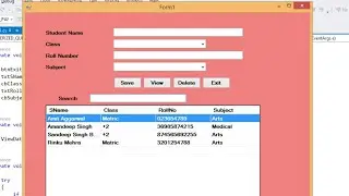 C# Insert Update Delete View Search With Parameterized Query Using C# | SQL server Database | Bumrah