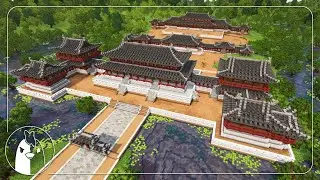 Mangrove Palace | Chinese Palace Complex | Minecraft Timelapse