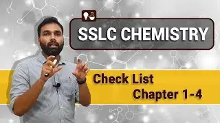 SSLC Chemistry - Revision Check List