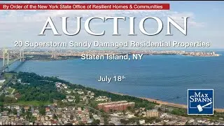 Superstorm Sandy Properties Auction, Staten Island, NY