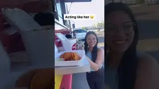 Acting like her.. 👀🌮