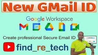Create Email from google workspace. 