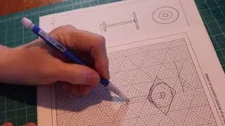 Manual Drafting: Isometric Round Table