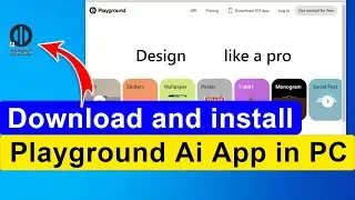Playground AI app Download | How to install playground ai app in laptop windows 10