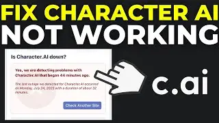 How To Fix Character AI Not Working (2024)