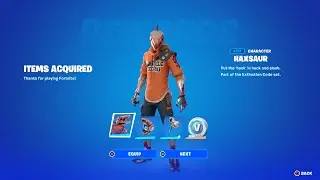 How To Get Extinction Code Starter Pack For FREE! (Fortnite Haxsaur Skin)