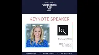 Back Yourself! | Emma Sayle | Women In Business Expo