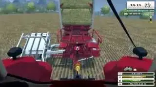Farming Simulator 2013. уборка тюков с поля