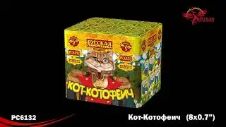 РС6132 Салют Кот  Котофеич 0,7х8 МОДУЛЬ 1 40 1