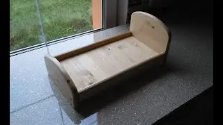 #ПроПОДЕЛКИ - Кроватка для куклы дочки.