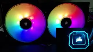 Corsair iCUE H115i ELITE CAPELLIX AIO CPU Cooler RGB Lighting Effects